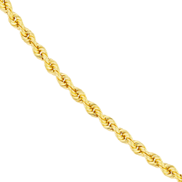 Light Rope Chain - 14k yellow gold