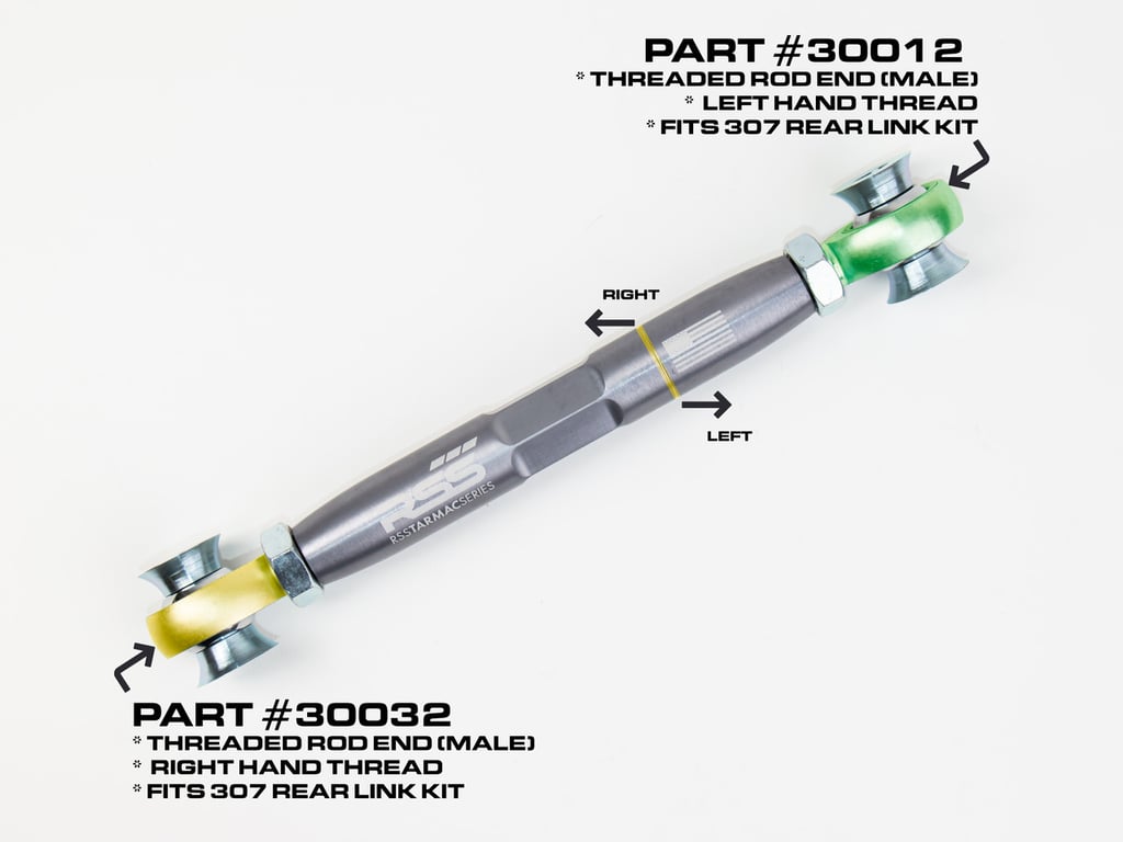 RSS Adjustable Rear Link Kit for All 996 / 997 / 997.2 Models Part