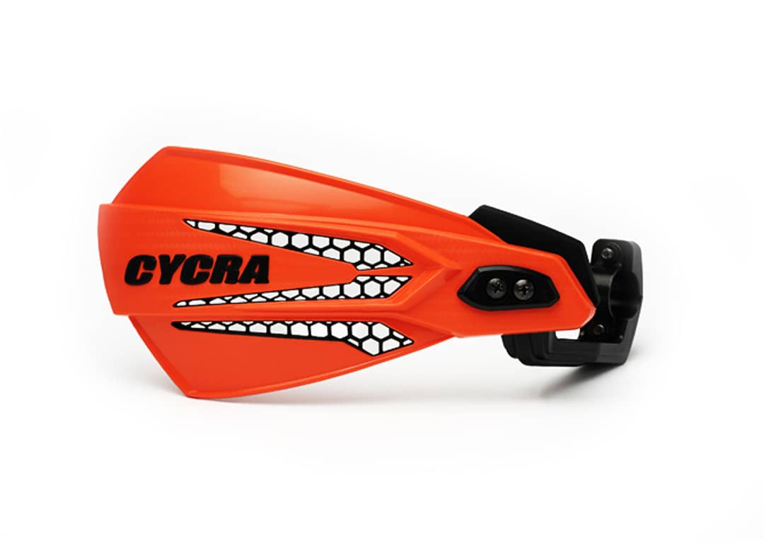 Mx Race Handguards Orange | Cycra Open Handguards.
