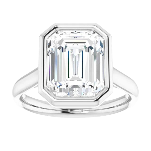 3 ct Lab Grown Diamond Sophia Ring - 14k white gold