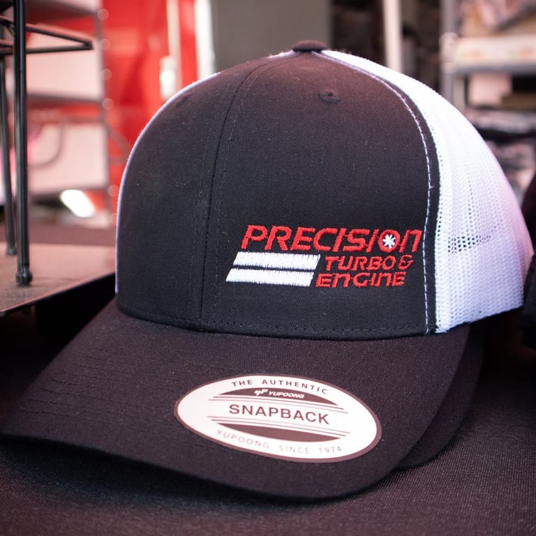 PTE BLACK & WHITE SNAPBACK TRUCKER HAT 6606