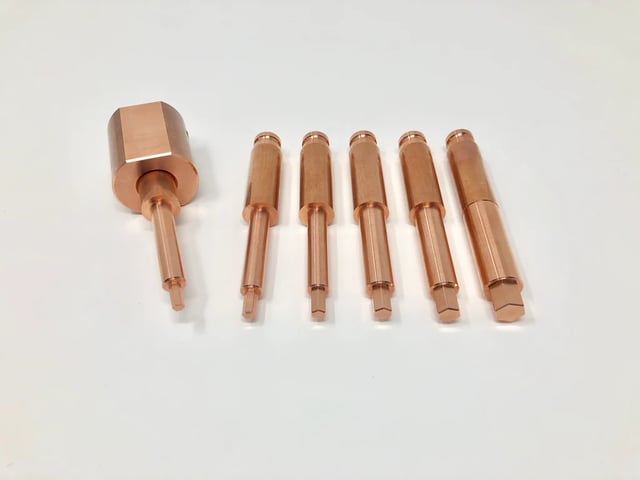 Molded Case Circuit Breaker Primary Injection Testing Tulips / Electrodes