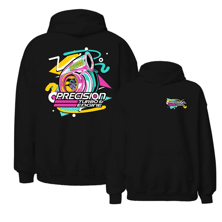 PTE RETRO HOODIE BLACK