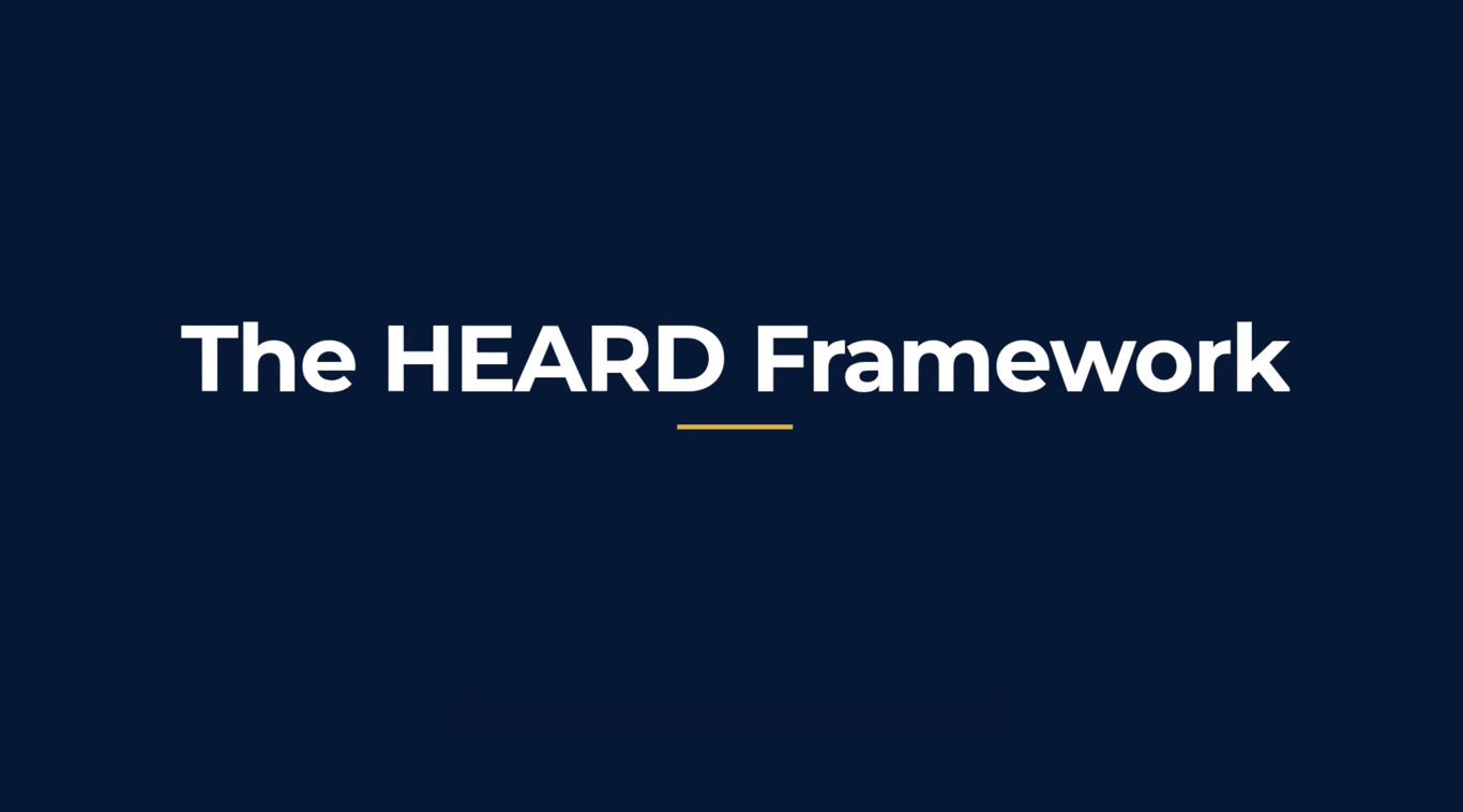 The HEARD Framework
