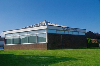 The outside view of Tye Green Library