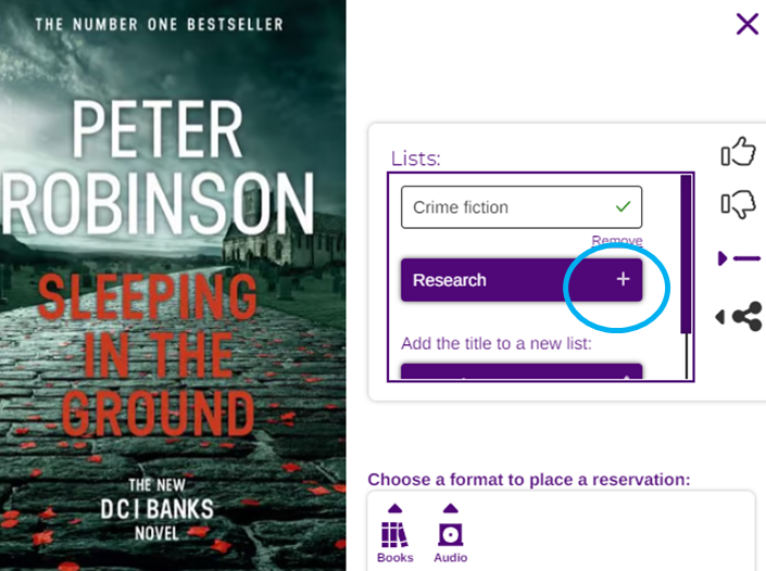 Screen image displaying the actions described above