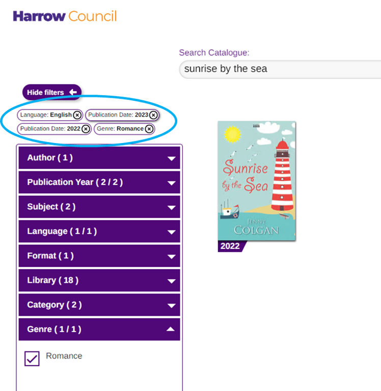 Screen image displaying the actions described above