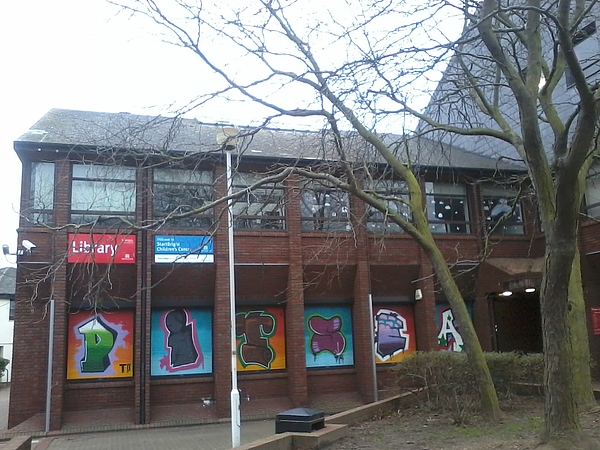 The outside view of Pitsea Library