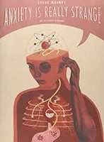 Anxiety is Really Strange by Steve Haines, illustrated by Sophie Standing book cover