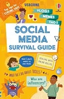 Social Media Survival Guide by Holly Bathie, illustrated by Kate Sutton book cover