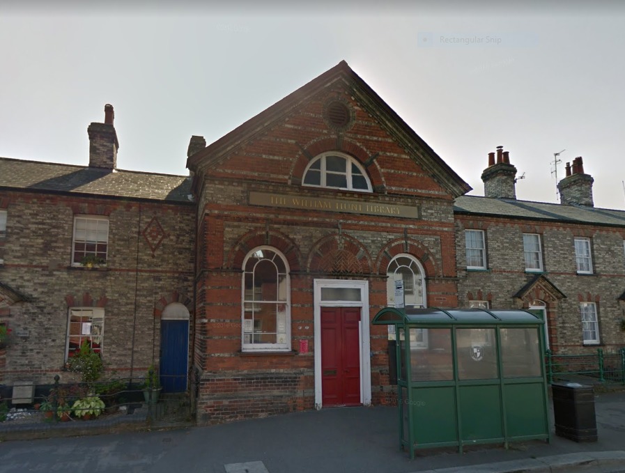 The outside view of Earls Colne Library