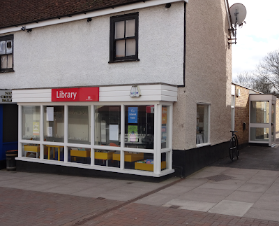 The outside view of Old Harlow Library