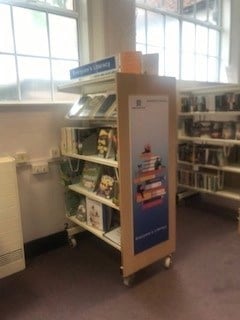 Writtle Library's Literacy Area Bookcase