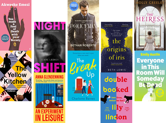 Image showing book jackets for the titles recommended below