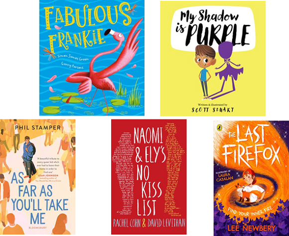 Image showing book jackets for the titles recommended below