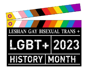 LGBTQ+ History Month logo