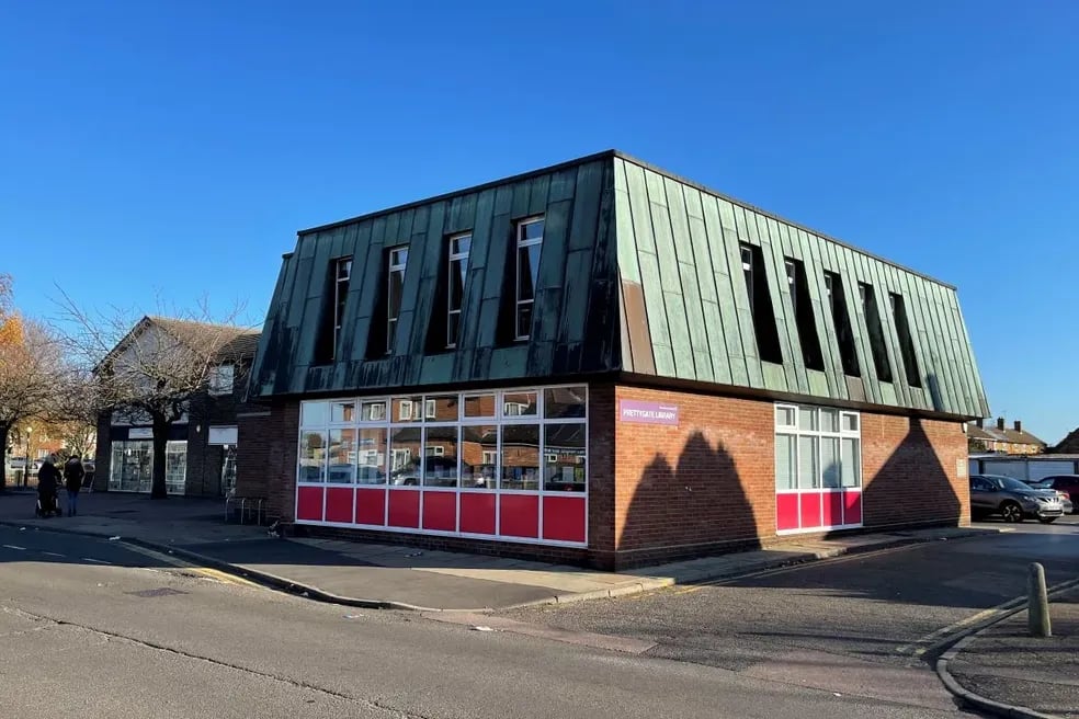 The outside view of Prettygate Library