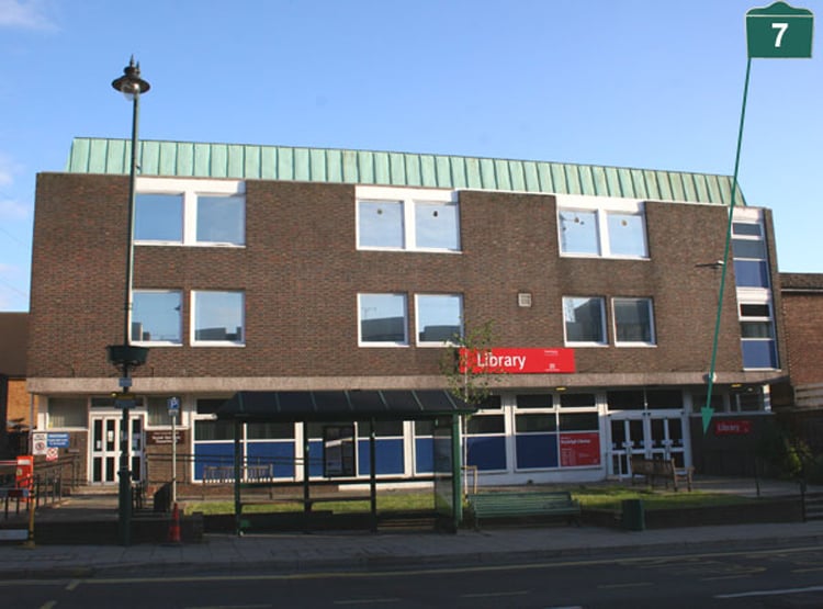 The outside view of Rayleigh Library