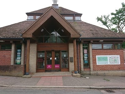 The view outside Chipping Ongar Library