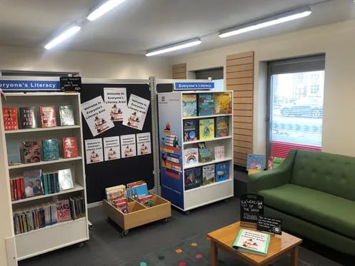 Clacton's literacy area