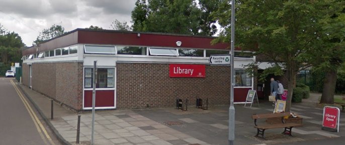 The outside view of Hockley Library