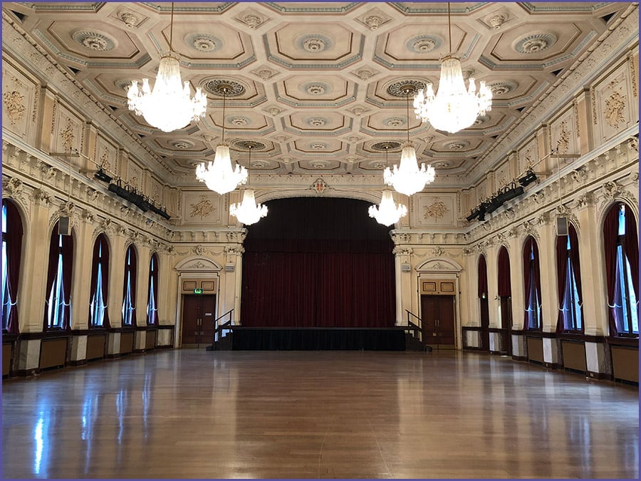 Stratford town hall-Main hall