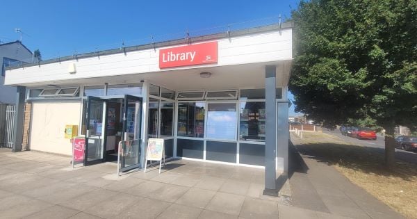 The view of Hullbridge Library from outside