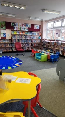 Children's area in library