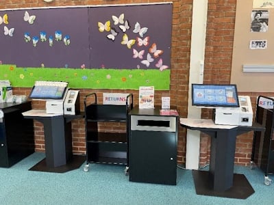 RFID self-service machines