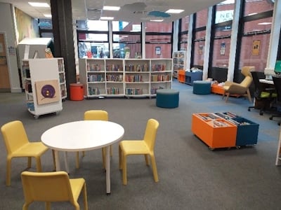 Children's area of library