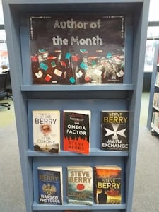 Author of the month display