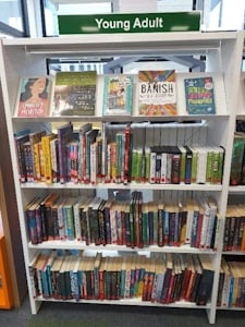 Young Adult bookshelf