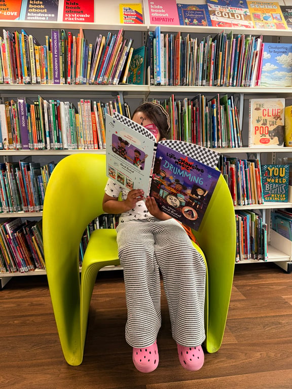Girl reading