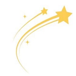 Image of a shooting star
