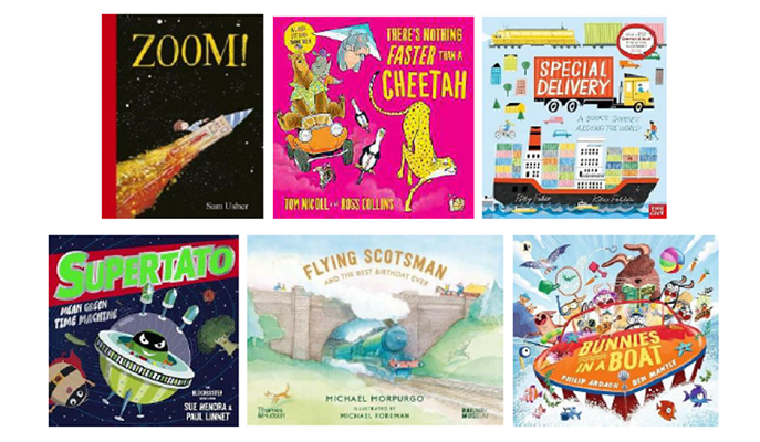 Image showing book jackets for the titles shortlisted below