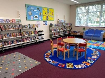 Children's area of library