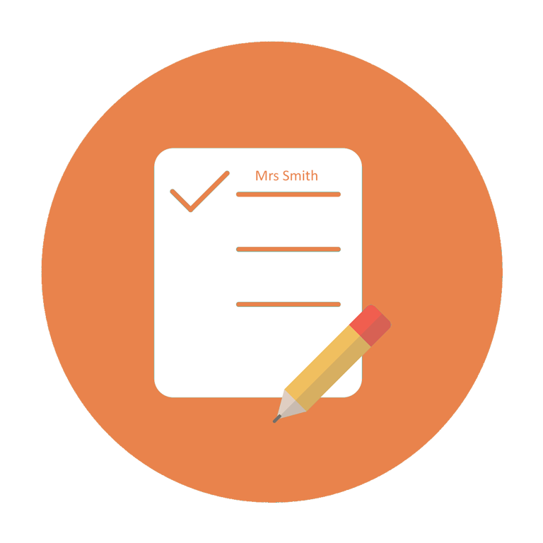 Activities registration link icon