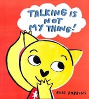 Talking is not my thing book cover