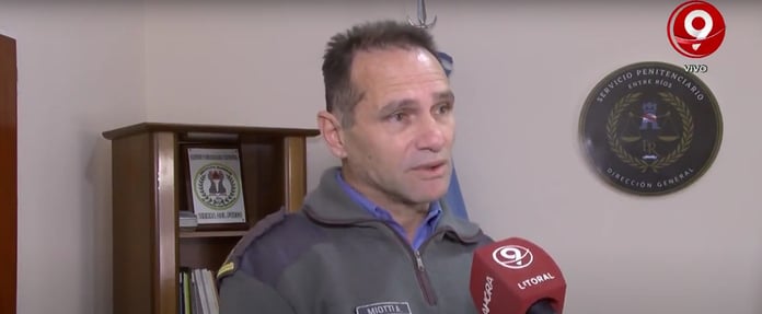 El agente penitenciario de Entre Ríos, José Marcelo Daniel Cóceres, que se desempeñaba en la Unidad Penal N°1, fue separado de la fuerza.