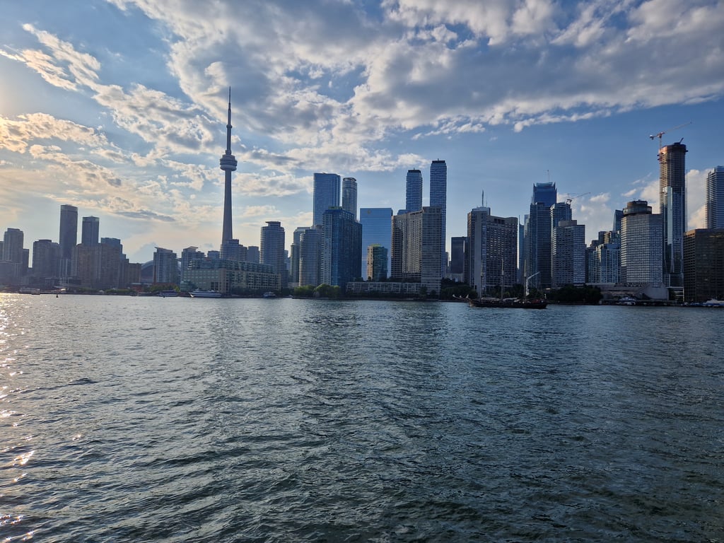 Toronto from the lake...