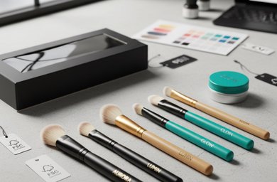 Custom Branded Makeup Brushes