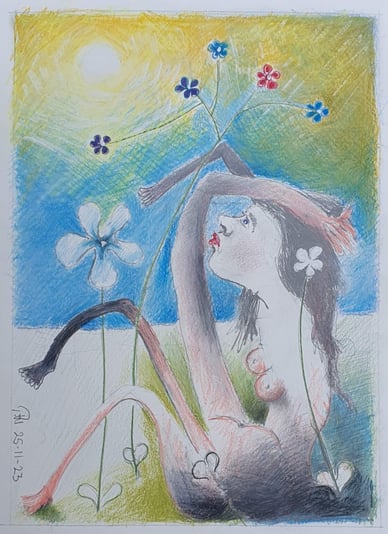 3 Seated Figure with Sunny Sky 25 Nov 23 REMOVED FROM BINDER