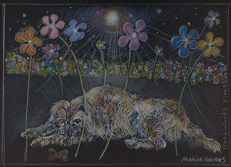 27 The Dog aka Marie Gomes SOLD