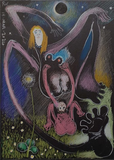 12 Man and Woman, The Spider and the Fly 1-Mar-2024