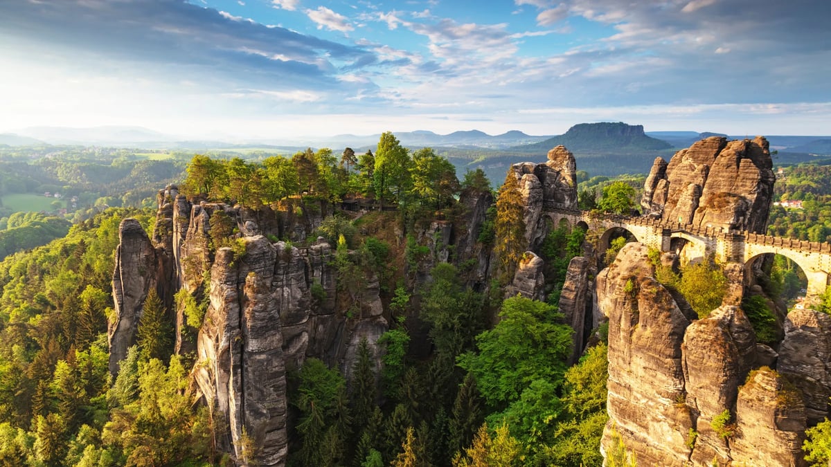 Saxon Switzerland Mountains