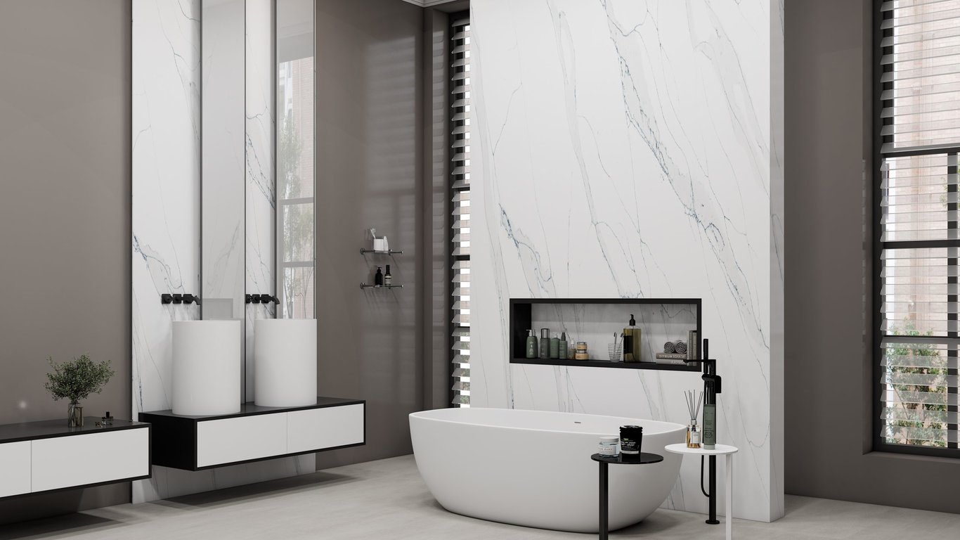 Scene 4 for Unique Calacatta Blue