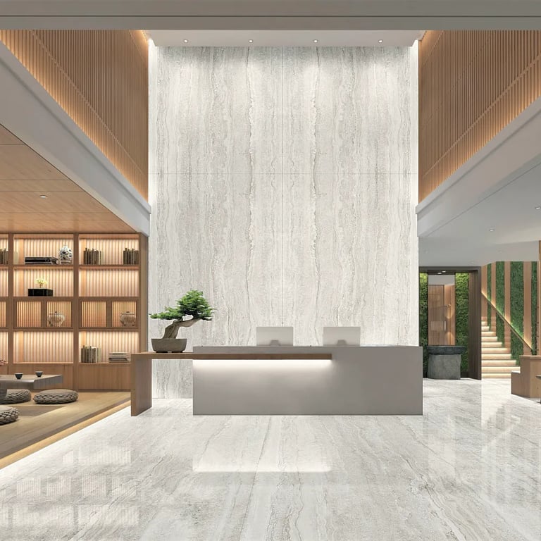 DT-Travertino White Matte