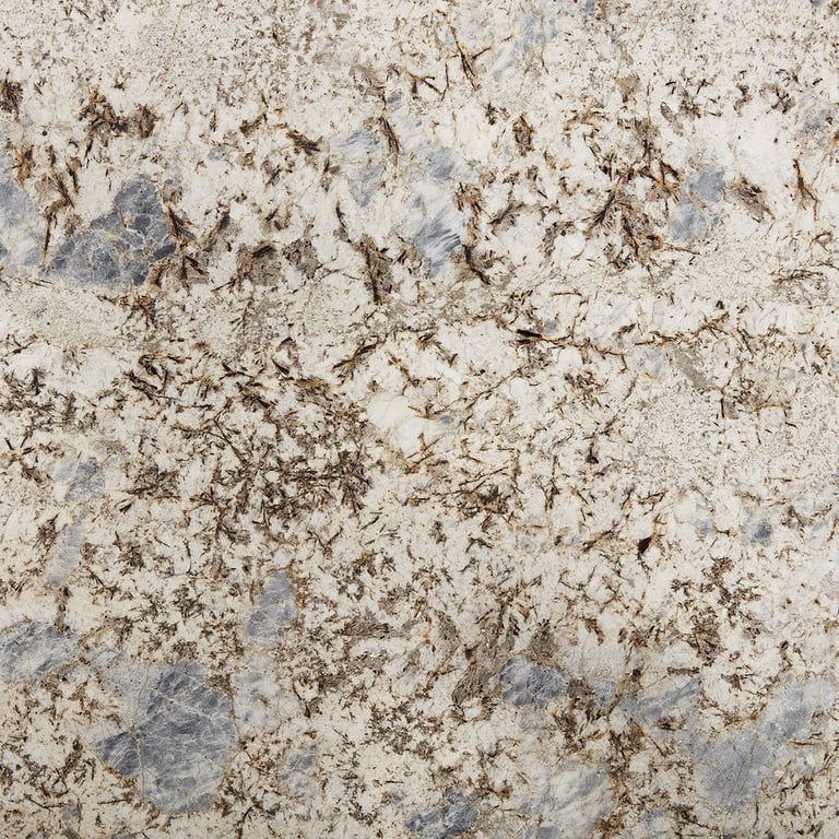 Whisper White Polished – Close up photo is an example of the structure and color of this product, which will vary.