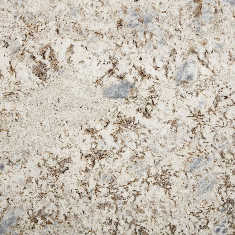 Whisper White Polished – Close up photo is an example of the structure and color of this product, which will vary.