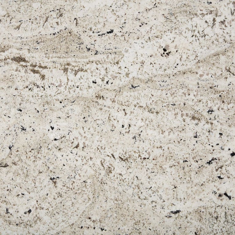 White Knight Polished – Close up photo is an example of the structure and color of this product, which will vary.